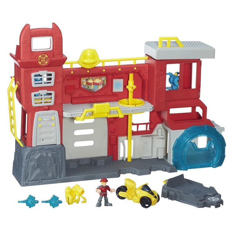 Transformers Rescue Bots - Griffin Rock Firehouse Headquarters (Playskool Heroes)