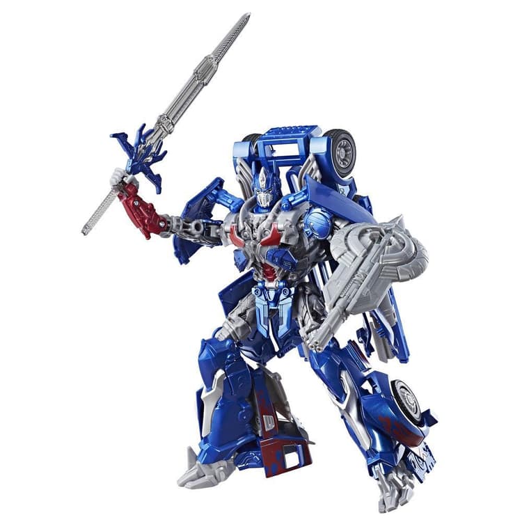 Leader Class Optimus Prime edizione Premier da Transformers: l'Ultimo Cavaliere