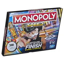 Monopoly - Speed (gioco in scatola Hasbro Gaming, versione in italiano)