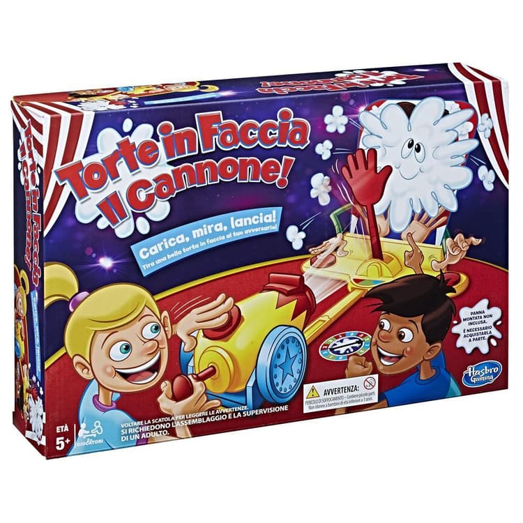 Torte in Faccia - Il Cannone (Gioco in Scatola, Hasbro Gaming)