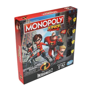 Monopoly Junior Gli Incredibili 2 (Disney Pixar)
