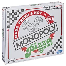 Monopoly Pizza-bordspel voor kinderen vanaf 8 jaar