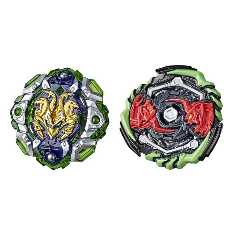 Beyblade Burst Rise Hypersphere 2-delige set Monster Ogre O5 en Engaard E5 -- 2 gevechtstollen, vanaf 8 jaar