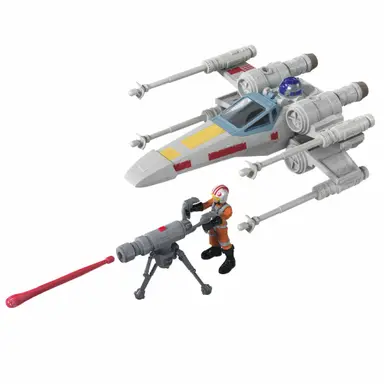 Star Wars Mission Fleet Luke Skywalker X-wing-gevechtsvliegtuig