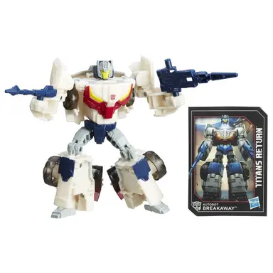 Transformers Generations Titans Return Autobot Breakaway and Autobot Throttle