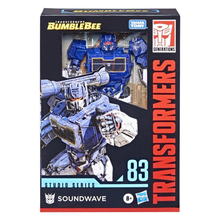 TRANSFORMERS GENERATIONS STUDIO SERIES VOYAGER TF6 SOUNDWAVE