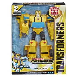 Transformers Cyberverse Action Attackers: Ultimate Class Bumblebee Action Figure Toy