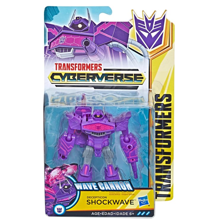 TRANSFORMERS CYBERVERSE WARRIOR SHOCKWAVE