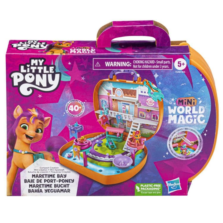 MY LITTLE PONY MINI WORLD MAGIC KOMPAKTOWE MIASTECZKO ZATOKA GRZYW