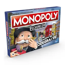 Gra planszowa Monopoly dla Pechowców, dla graczy w wieku od 8 lat