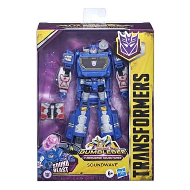 TRANSFORMERS CYBERVERSE DELUXE SOUNDWAVE