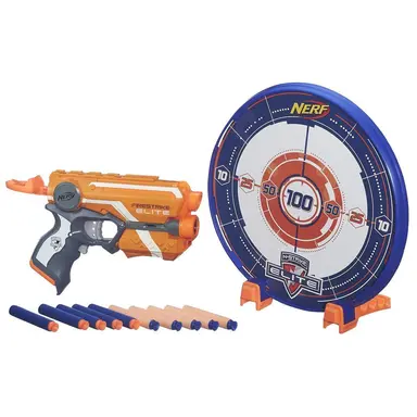 Lança Dardos Nerf Elite Com Alvo