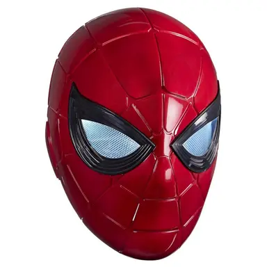 Capacete Eletrônico Marvel Legends Spider-Man Iron Spider, com Olhos que Acendem - F0201 - Hasbro