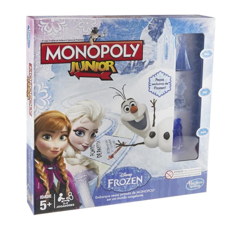 Jogo Monopoly Junior Edição Frozen