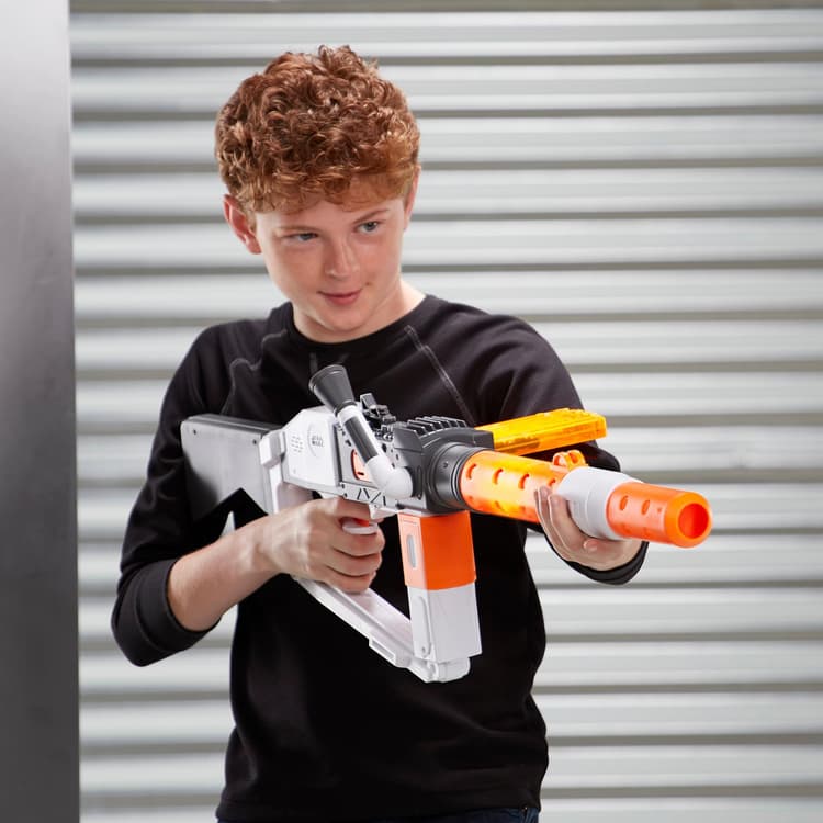 Star Wars Nerf - Lançador Deluxe de Stormtrooper da Primeira Ordem