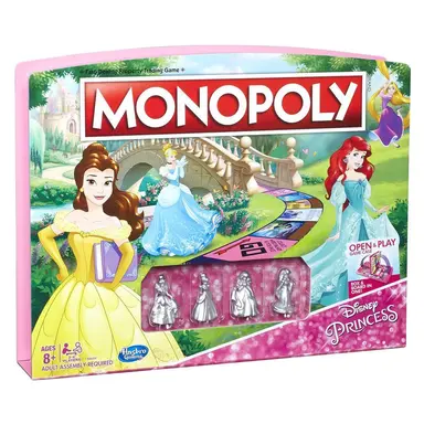 Jogo Monopoly Edição Princesas da Disney