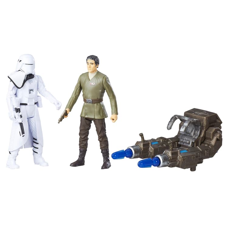 Kit de luxo Star Wars: O Despertar da Força - Poe Dameron e Snowtrooper da Primeira Ordem