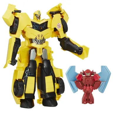 Bq Figura Transformers Power Heroes Bumblebee W Buzzstrke