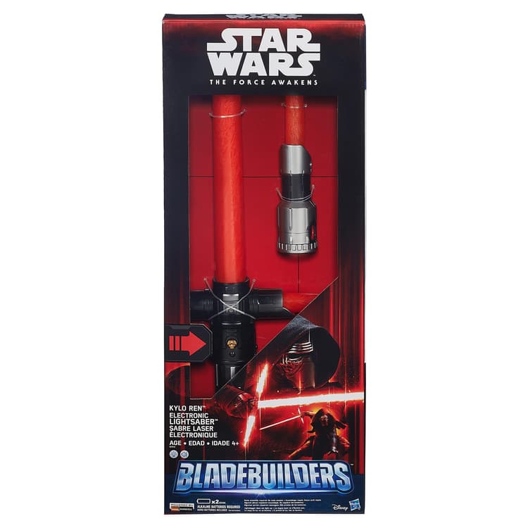 Star Wars The Force Awakens Kylo Ren Deluxe Electronic Lightsaber
