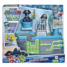 PJ Masks Sky Pirate Battleship Preschool Toy, Vehicle Playset with 2 Action Figures for Kids Ages 3 and Up