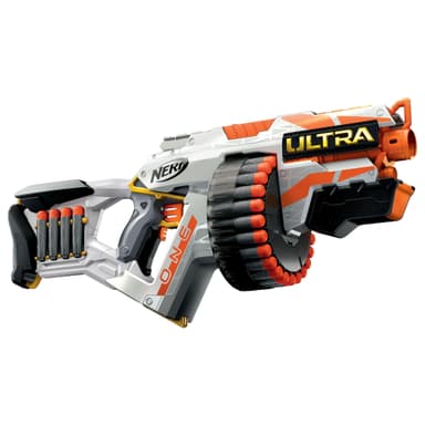 Lançador Nerf Ultra One Motorizado, 25 Dardos Nerf Ultra -- Compatível apenas com dardos Nerf Ultra One