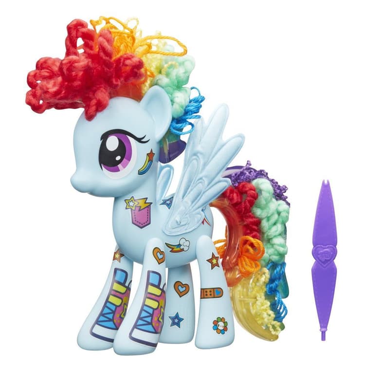 Cenário de Jogo Rainbow Dash Design-a-Pony do My Little Pony