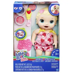 Baby Alive Super Snacks Snackin' Lily (Blonde)