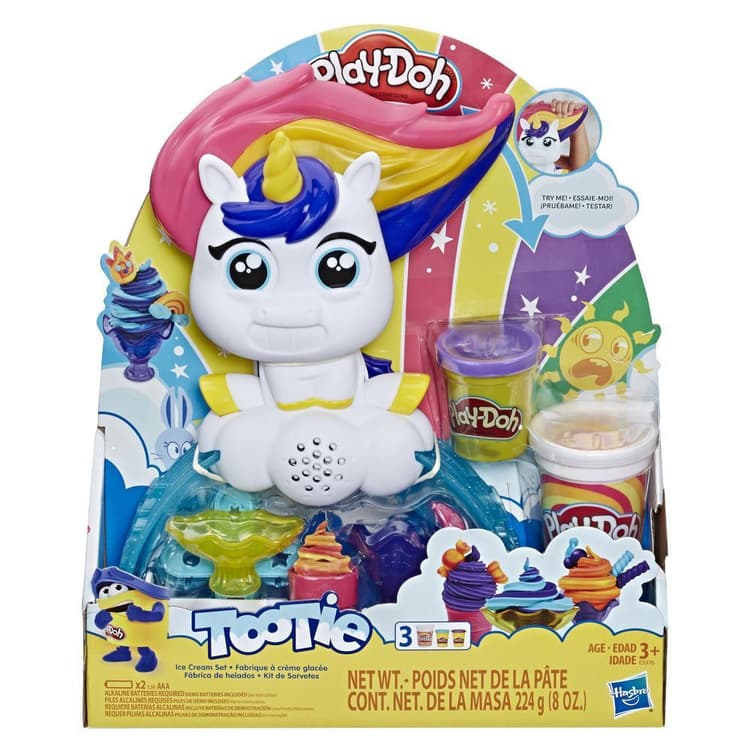 PLAY-DOH UNICORNIO GELADOS DELICIOSOS