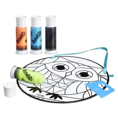 DohVinci Stained Glass Effect Refill Art Set - Owl