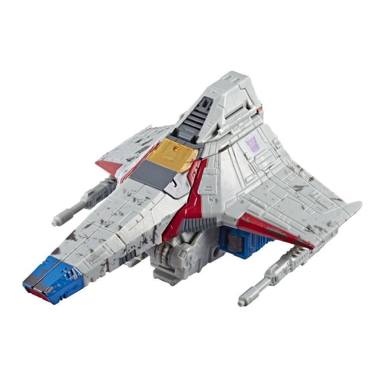 Transformers Toys Generations War for Cybertron Voyager WFC-S24 Starscream Action Figure - Siege Chapter - Adults and Kids Ages 8 and Up, 7-inch