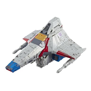 Transformers Toys Generations War for Cybertron Voyager WFC-S24 Starscream Action Figure - Siege Chapter - Adults and Kids Ages 8 and Up, 7-inch