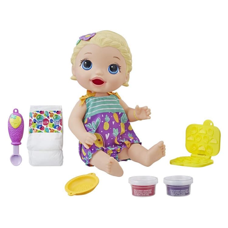 Baby Alive Lily ile Mama Eğlencesi - Sarışın