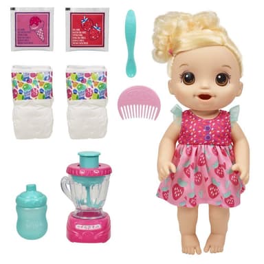 Baby Alive Bebeğim ve Sihirli Mikseri - Sarışın