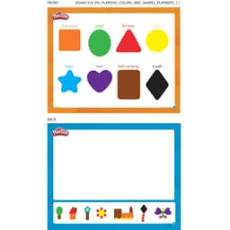 Play-Doh Renkleri ve Şekilleri Öğreniyorum