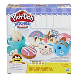 Play-Doh Kitchen Creations Delightful Donuts Set with 4 Colors