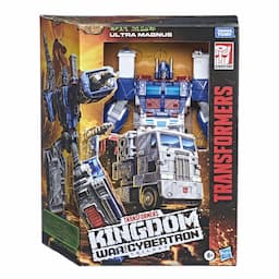 Transformers Toys Generations War for Cybertron: Kingdom Leader WFC-K20 Ultra Magnus Action Figure - 8 and Up, 7.5-inch